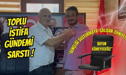 CHP Borçka Gençlik Kolları’nda İstifa