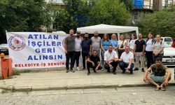 Şavşat’ta İşçiler Çadır Nöbetinde