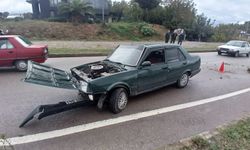 Sinop'ta zincirleme trafik kazasında 1 kişi yaralandı