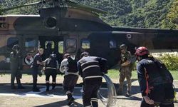 Çoruh EDAŞ’tan Sel Felaketinin Yaşandığı Artvin’in Dağ Köylerine Helikopterle Müdahale