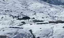 Rize’de yaylalara helikopterle erzak gönderilmeye devam ediliyor