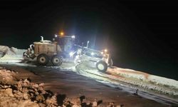 Trabzon’da kar mesaisi
