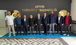 Artvin TSO’dan Cumhuriyet Başsavcısı Murat Çalış’a Ziyaret