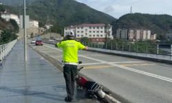 Borçka’da Motosiklet Kazası