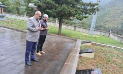 Gaziler ve Şehitlik Ziyaret Edildi