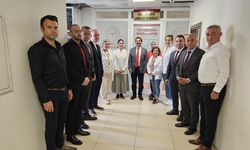 Hopa’da Sağlık Kurumlarına Ziyaret