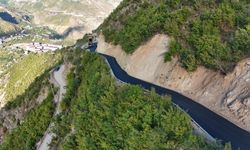 Atatepe Yolu Sıcak Asfaltla Yenilendi