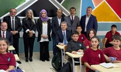 Cumhuriyet Ortaokulu’nda Protokol Ziyareti