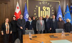 Rektör Aydın, Tiflis’te Temaslarda Bulundu