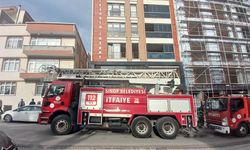 Sinop'ta apartman dairesinde çıkan yangın söndürüldü