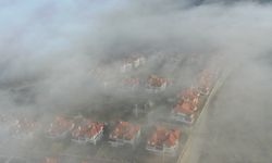 Sisle kaplanan Kastamonu havadan görüntülendi