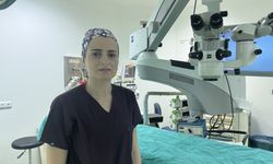 Trabzon'da tek gözüne yapılan kornea nakli 71 yaşındaki hastaya umut oldu