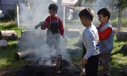Trabzon'daki Toprak Ana Köy Yaşam Merkezi, öğrencilerin doğa ile buluşma mekanı oldu