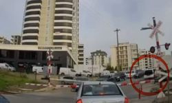 Tren yolu hattında trafik güvenliğini tehlikeye düşüren sürücüye ceza