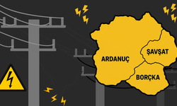 Artvin’de Geniş Kapsamlı Elektrik Kesintisi