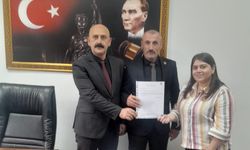 Zafer Alkan Mazbatasını Teslim Aldı