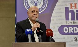 HAK-İŞ Genel Başkanı Mahmut Arslan Ordu'da konuştu: