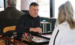 Samsun'da modern tavla şampiyonası devam ediyor