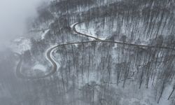 Samsun'un yüksek kesimlerinde kar etkili oldu