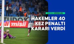 Süper Lig'de ilk yarının penaltı raporu