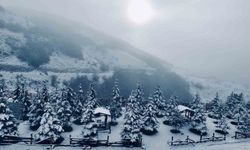 Ladik Akdağ beyaz gelinliğini giydi