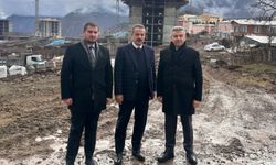 TOKİ Konut Projesinde İnşaat Çalışmaları Hız Kazandı