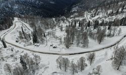 Camili Havzası Kış Manzarasıyla Büyüledi