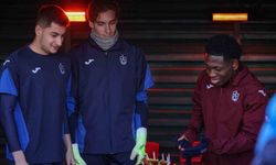 Trabzonspor yeni yılın ilk antrenmanını yaptı