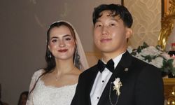 Güney Koreli damat ile Rizeli gelin dünyaevine girdi
