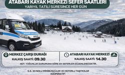 Atabarı Kayak Merkezi’ne Ulaşım Kolaylaştı