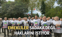 “Sadaka Değil, Hakkımızı İstiyoruz”