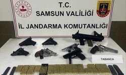 Samsun'da çok sayıda mühimmat ele geçirildi, 1 kişi tutuklandı