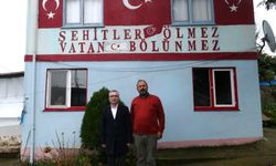 Trabzon'da belediye ekiplerinden şehit aileleri ve gazilere ziyaret