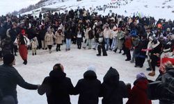 Ordu'da bin 700 rakımlı yaylada renkli kar festivali