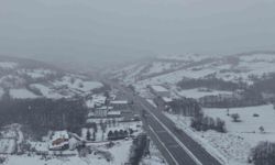 Samsun'da yüksek kesimler beyaza büründü