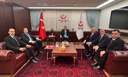 Artvin Heyetinden Mustafa Destici’ye Ziyaret