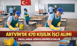 Artvin’de 470 Kişilik İşçi Alımı