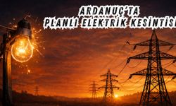Ardanuç’ta Planlı Elektrik Kesintisi Uyarısı