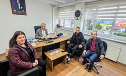 Dr. Yılmaz Boz’a Basından Ziyareti