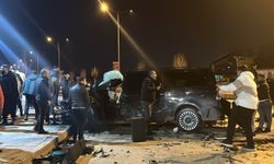 Erzurum'da 4 aracın karıştığı zincirleme kazada 1'i ağır 7 kişi yaralandı