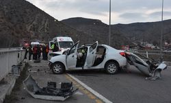 Gümüşhane'de trafik kazasında 3 kişi yaralandı