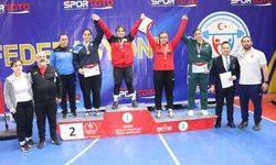 Ordu'da Genç Kızlar Türkiye Halter Birinciliği müsabakaları sona erdi