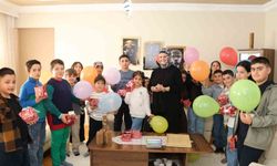 Çocuklara bayram tadında misafirlik
