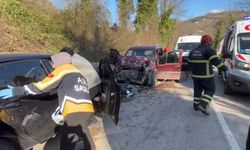 Ordu'da trafik kazası: 6 yaralı