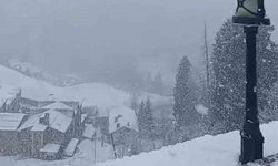 Dünyaca ünlü Ayder Yaylası'nda kar etkisini sürdürüyor