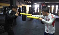 Rize'nin demir yumruğu Rize'de gerçekleşecek şampiyonaya hazırlanıyor