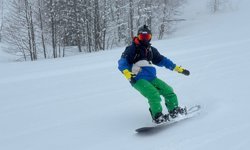 Nisan da kayak keyfi