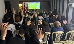 Öğrenciler Beşiktaş Maçını Dernek Binasında İzledi