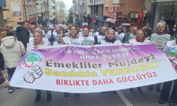 Emeklilerden "Sefalet Zulmüne Son" Mitingi