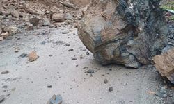 Atatepe Yolunda Heyelan